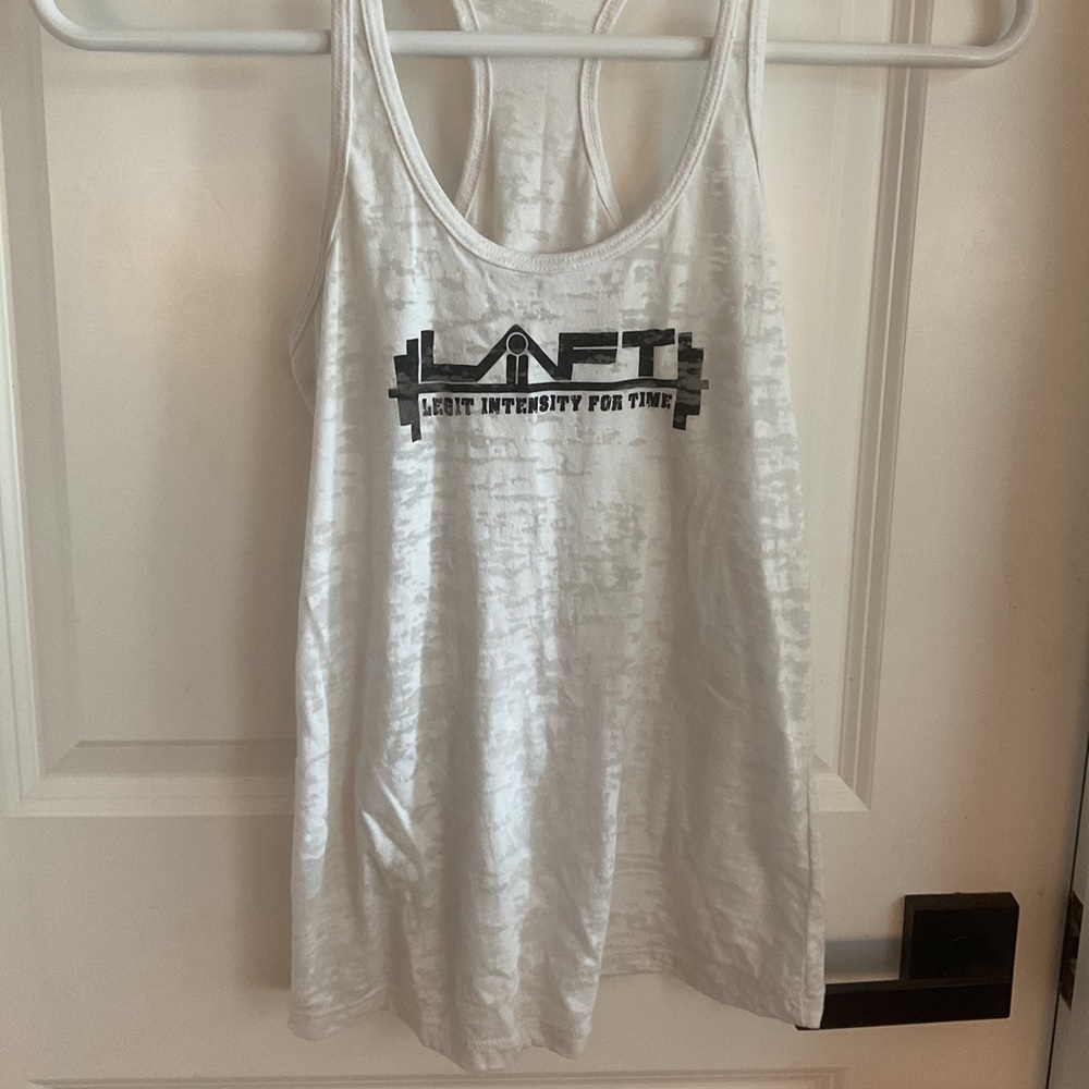 Next Level Apparel - Racerback Tanktop - White - Ladies Size Small - Picture 2 of 7